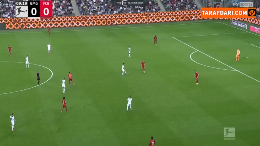 گل آلاسانه پلی به بایرن مونیخ (مونشن گلادباخ 1-0 بایرن مونیخ)