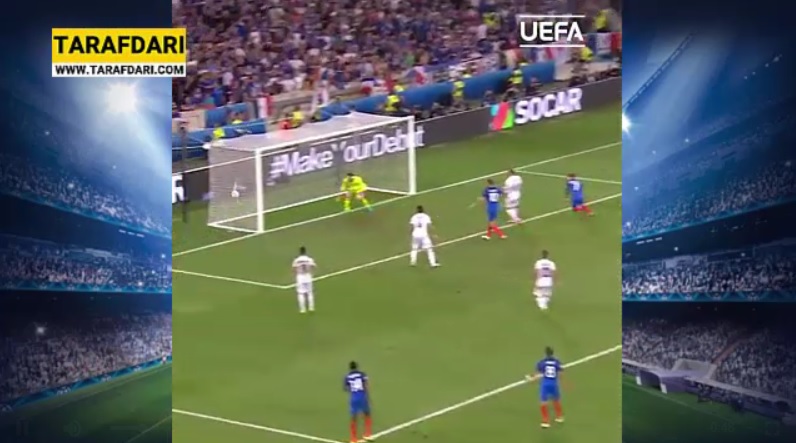 پیروزی دقایق پایانی 2-0 فرانسه مقابل آلبانی در دور گروهی یورو با گل های گریزمان و پایه (2016/6/15) / فیلم