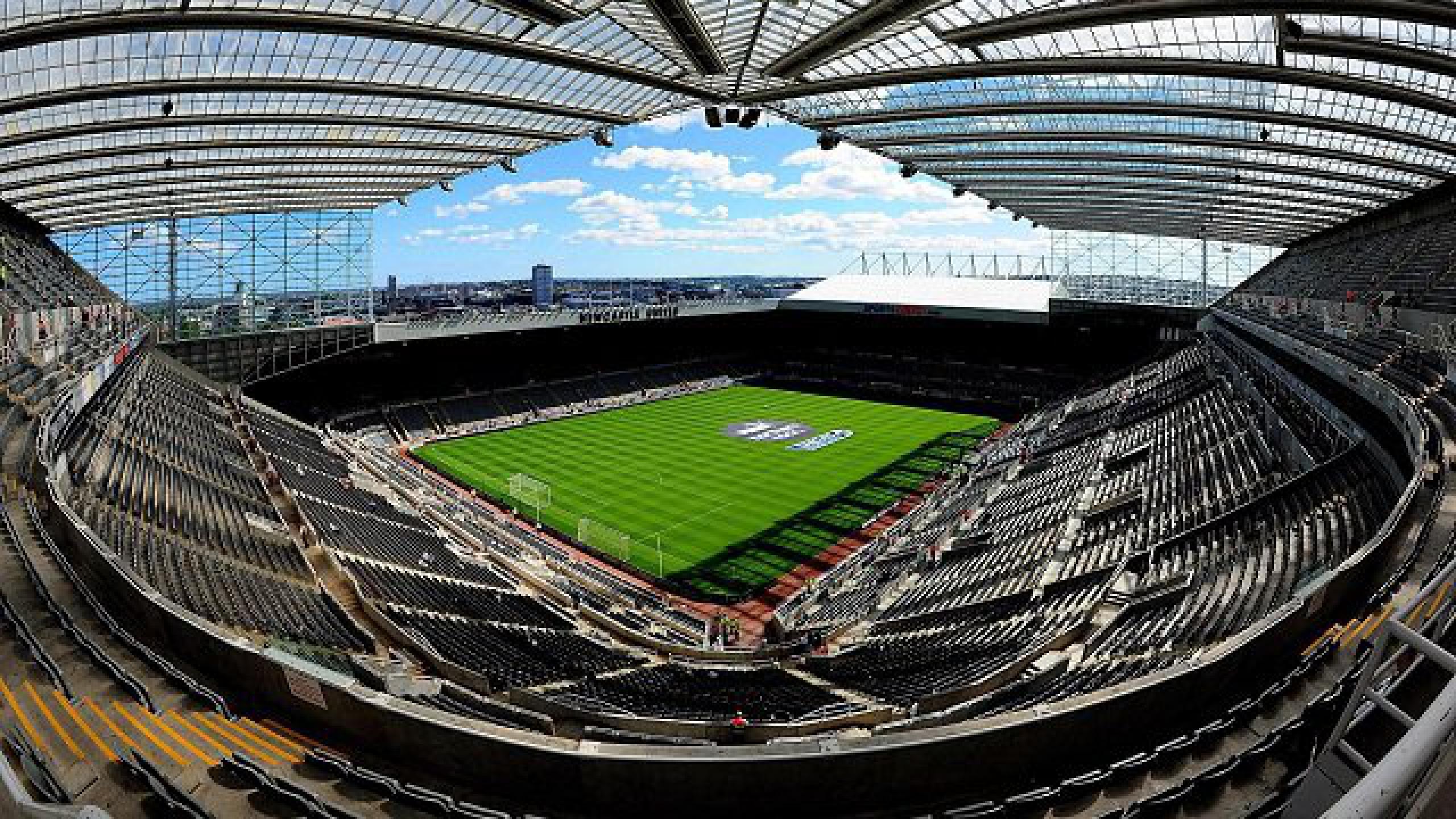 Stadium park. Newcastle United стадион.